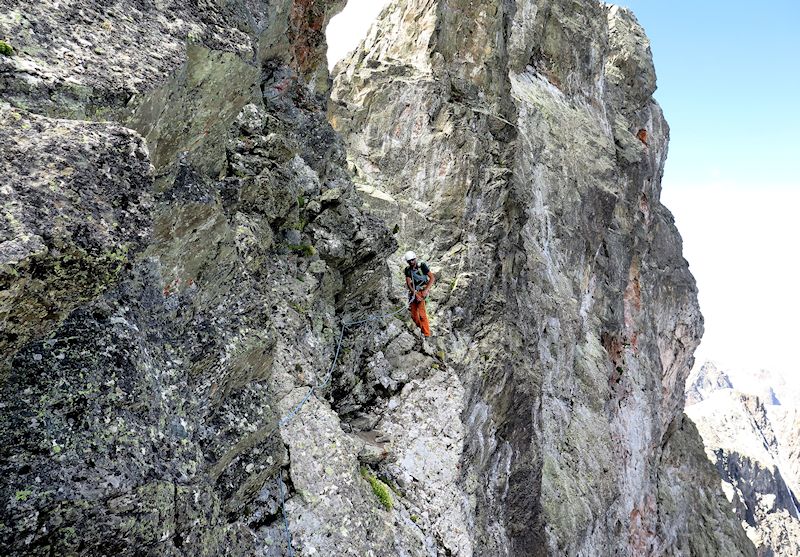 Traversée des arêtes de Belledonne